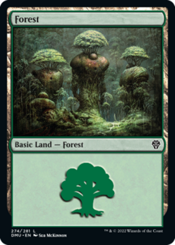 Forest (274) - Dominaria United - English - NM - MTG