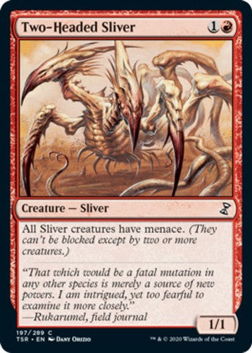 Two-Headed Sliver - Time Spiral Remastered - English - NM - MTG