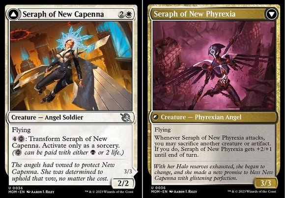 Seraph of New Capenna // Seraph of New Phyrexia - March of the Machines - Englis