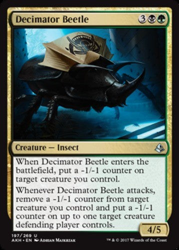 Decimator Beetle - Amonkhet - English - NM - MTG