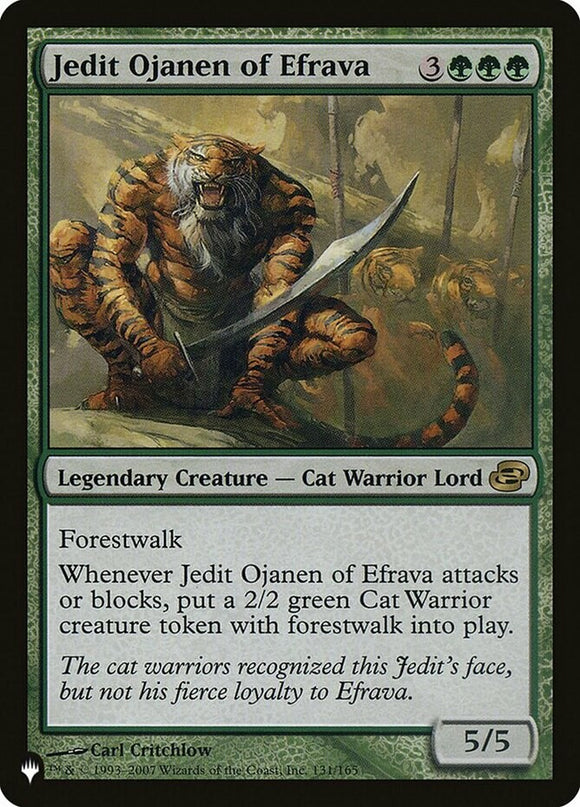 Jedit Ojanen of Efrava - The List - The List - English - NM - MTG
