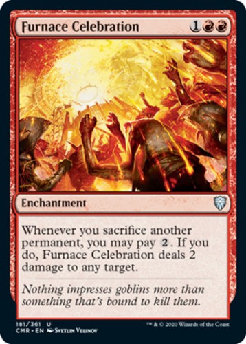 Furnace Celebration - Commander Legends - English - NM - MTG