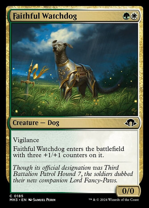 Faithful Watchdog - Modern Horizons 3 - English - NM - MTG