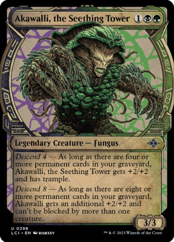 Akawalli, the Seething Tower - Showcase - Lost Caverns of Ixalan - English - NM