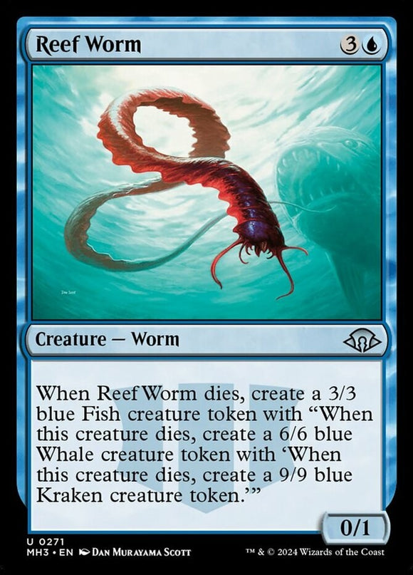 Reef Worm - Modern Horizons 3 - English - NM - MTG