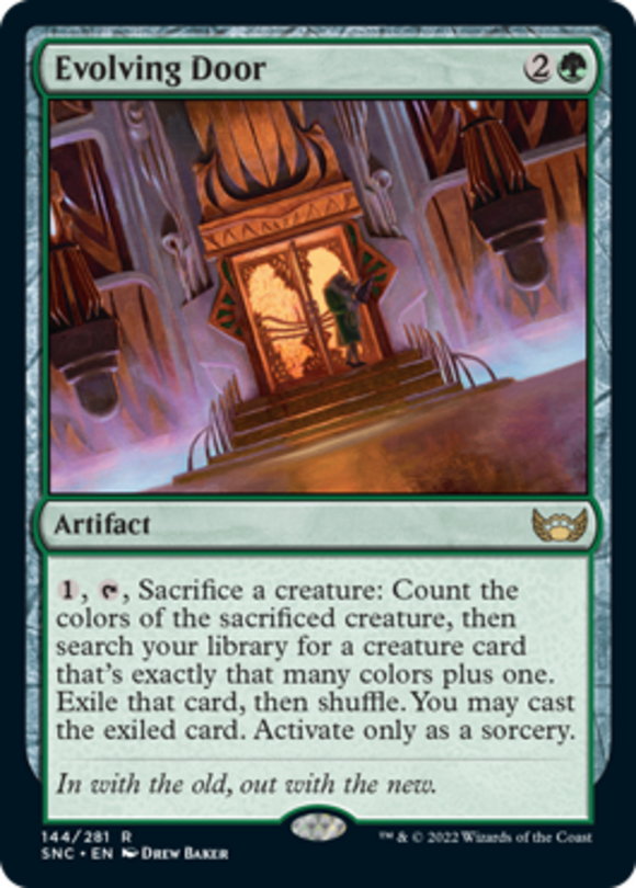 Evolving Door - Streets of New Capenna - English - NM - MTG