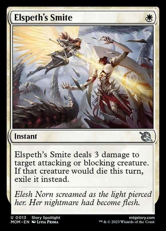 Elspeth's Smite - March of the Machines - English - NM - MTG