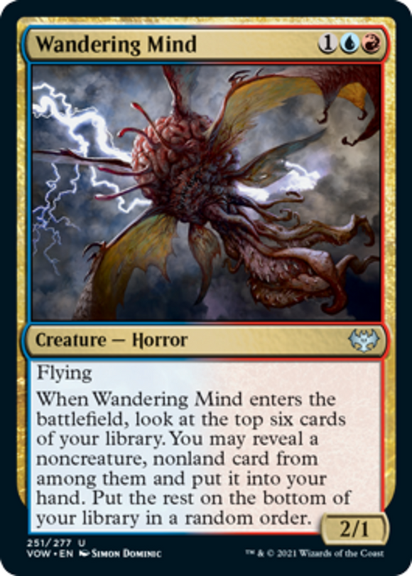 Wandering Mind - Innistrad: Crimson Vow - English - NM - MTG