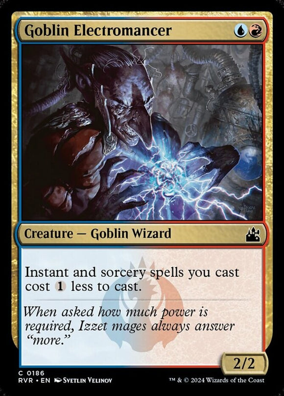 Goblin Electromancer - Ravnica Remastered - English - NM - MTG