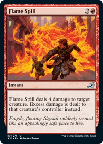 Flame Spill - Ikoria: Lair of Behemoths - English - NM - MTG