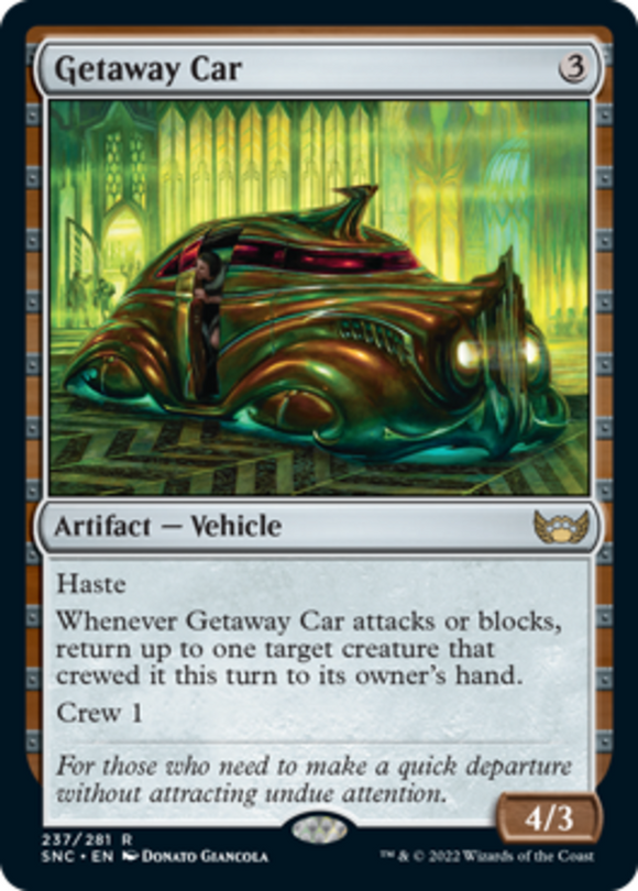 Getaway Car - Streets of New Capenna - English - NM - MTG