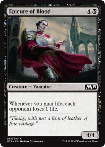 Epicure of Blood - Core Set 2019 (M19) - English - NM - MTG