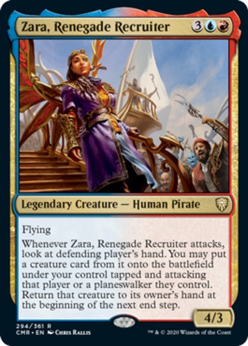 Zara, Renegade Recruiter - Commander Legends - English - NM - MTG