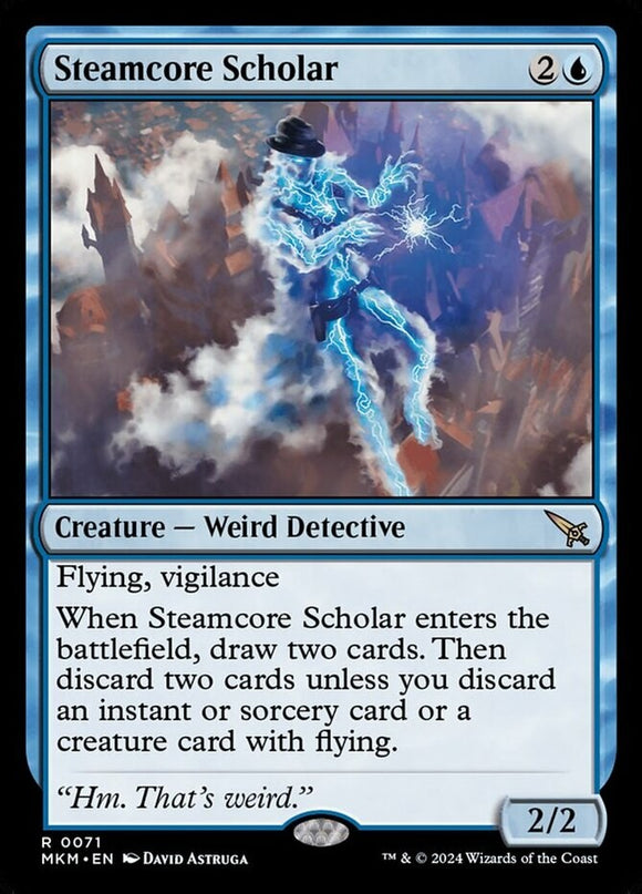 Steamcore Scholar - Murders at Karlov Manor - English - NM - MTG