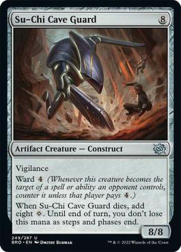 Su-Chi Cave Guard - The Brothers' War - English - NM - MTG