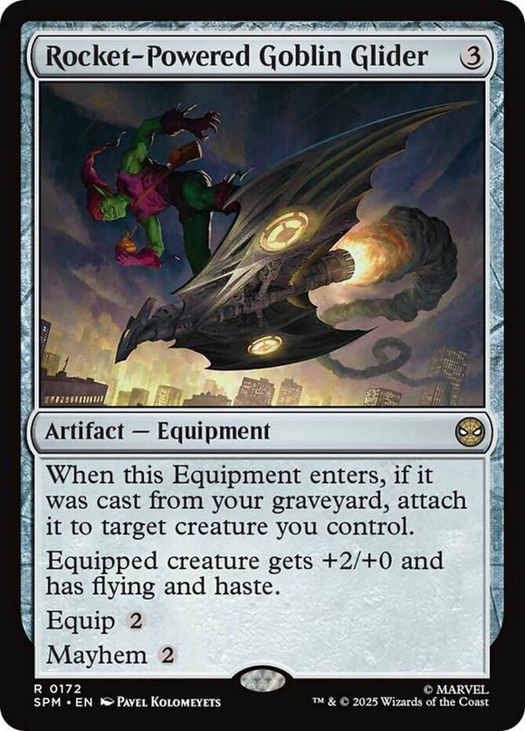 Rocket-Powered Goblin Glider - Marvel's Spider-Man - English - NM - MTG