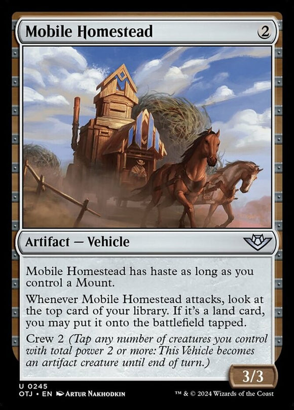 Mobile Homestead - Outlaws of Thunder Junction - English - NM - MTG