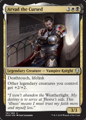 Arvad the Cursed - Dominaria - English - NM - MTG