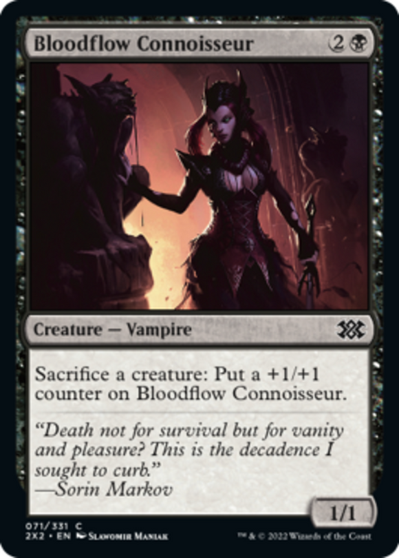 Bloodflow Connoisseur - Double Masters 2022 - English - NM - MTG