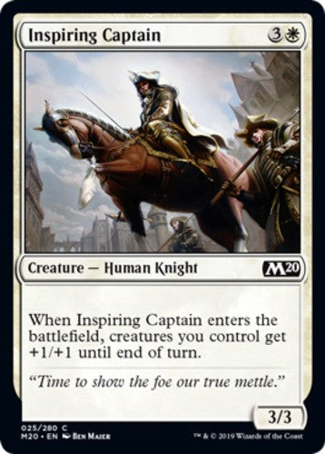 Inspiring Captain - Core Set 2020 (M20) - English - NM - MTG