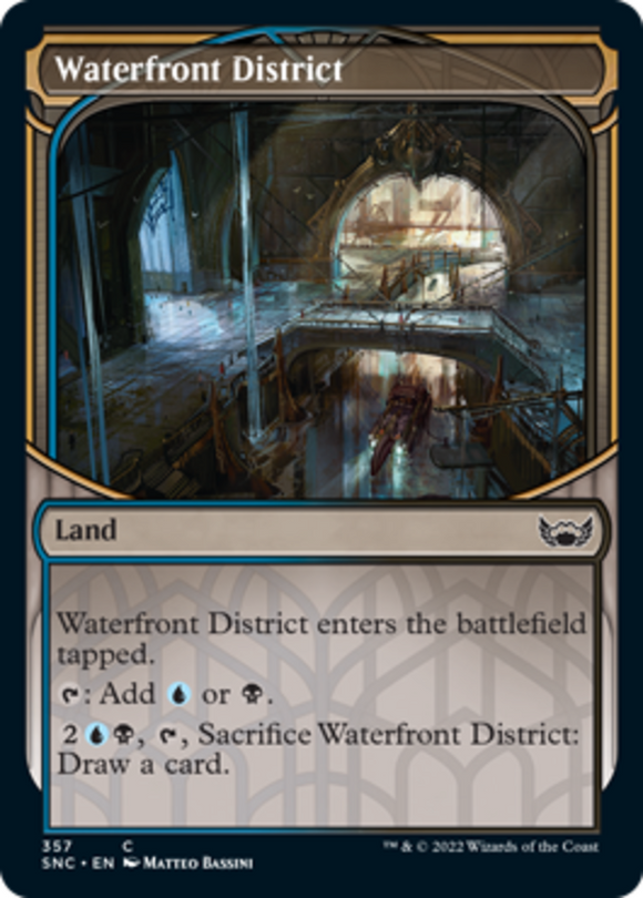 Waterfront District - Showcase - Streets of New Capenna - English - NM - MTG