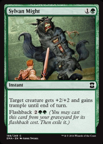 Sylvan Might - Eternal Masters - English - NM - MTG