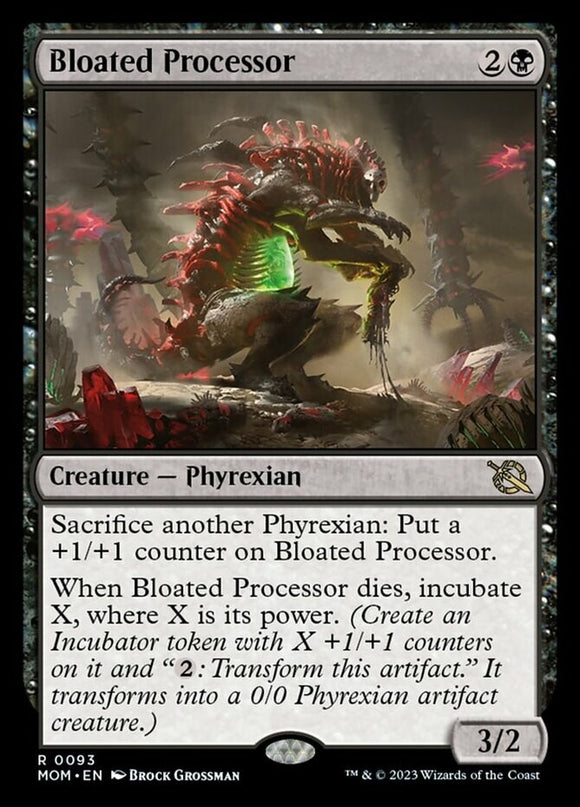 Bloated Processor - March of the Machines - English - NM - MTG