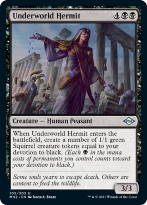 Underworld Hermit - Modern Horizons 2 - English - NM - MTG