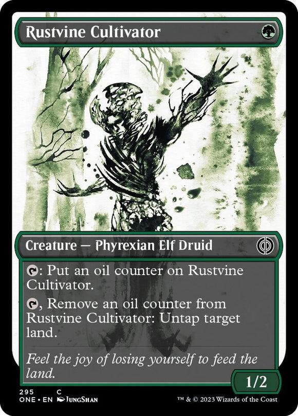Rustvine Cultivator - Showcase - Phyrexia: All Will Be One - English - NM - MTG