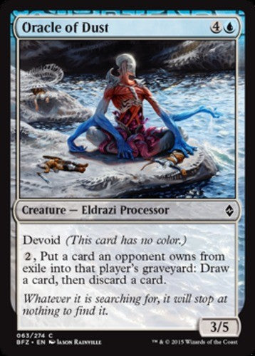 Oracle of Dust - Battle for Zendikar - English - NM - MTG