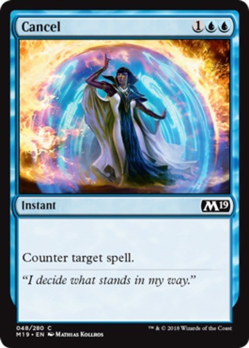 Cancel - Core Set 2019 (M19) - English - NM - MTG