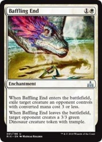 Baffling End - Rivals of Ixalan - English - NM - MTG