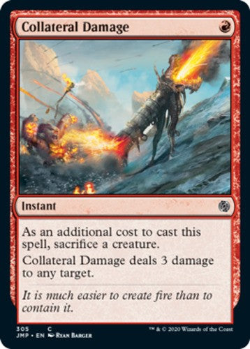 Collateral Damage - Jumpstart - English - NM - MTG