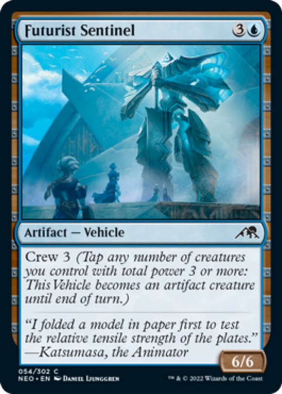 Futurist Sentinel - Kamigawa: Neon Dynasty - English - NM - MTG