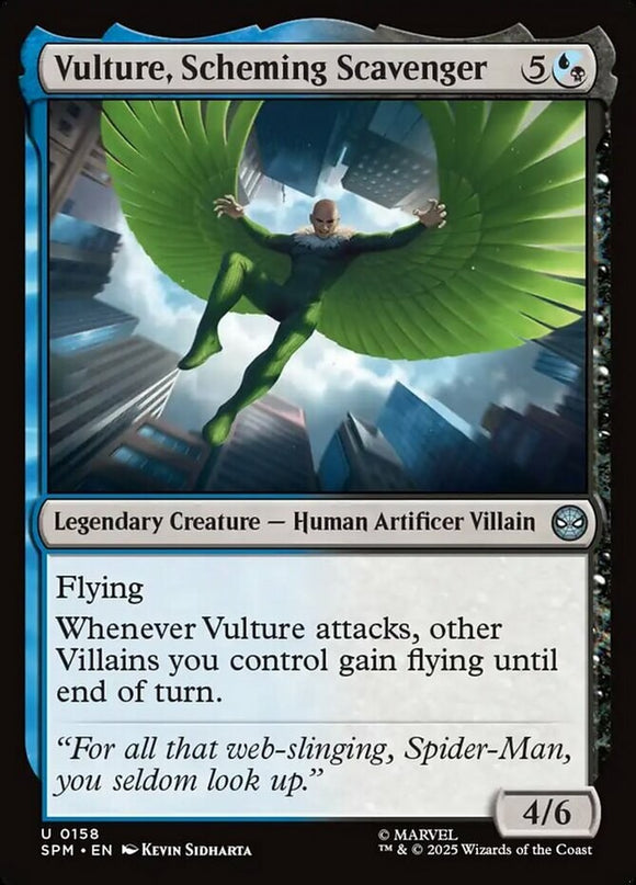Vulture, Scheming Scavenger - Marvel's Spider-Man - English - NM - MTG