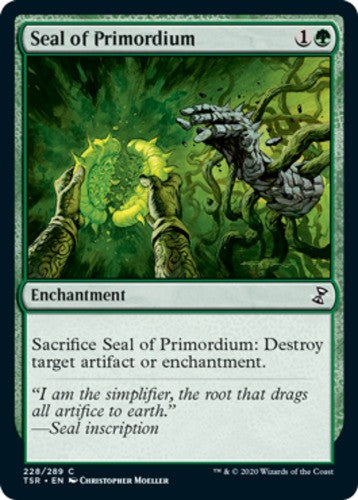 Seal of Primordium - Time Spiral Remastered - English - NM - MTG