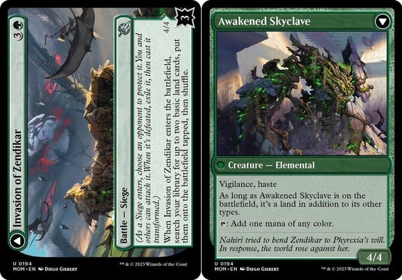 Invasion of Zendikar // Awakened Skyclave - March of the Machines - English - NM