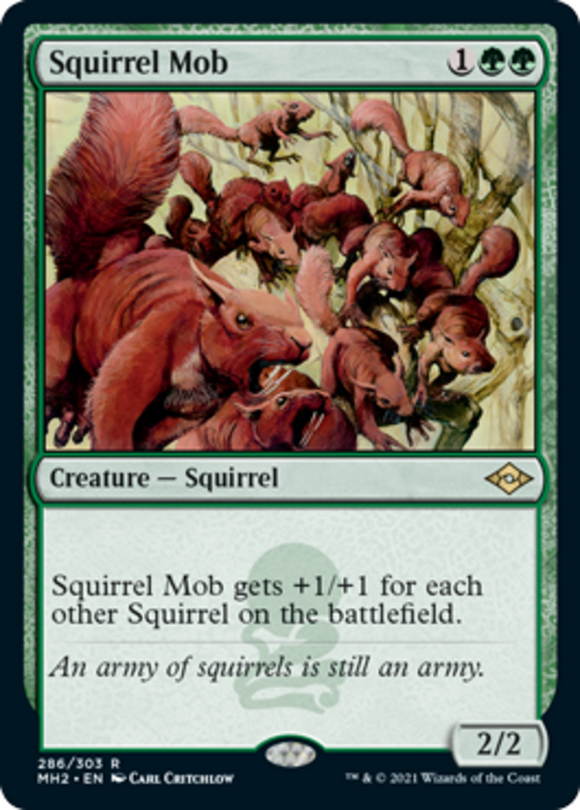 Squirrel Mob - Modern Horizons 2 - English - NM - MTG