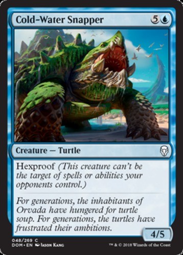 Cold-Water Snapper - Dominaria - English - NM - MTG