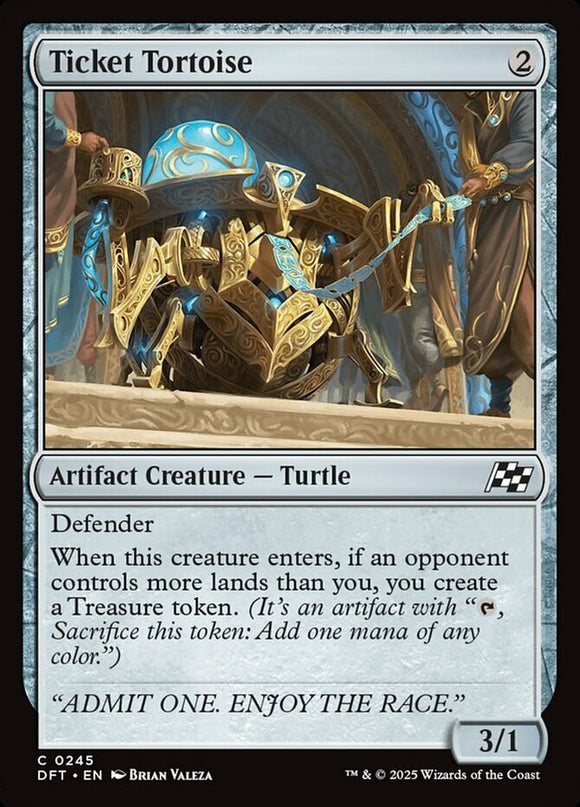Ticket Tortoise - Aetherdrift - English - NM - MTG