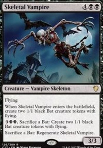 Skeletal Vampire - Commander 2017 - English - NM - MTG