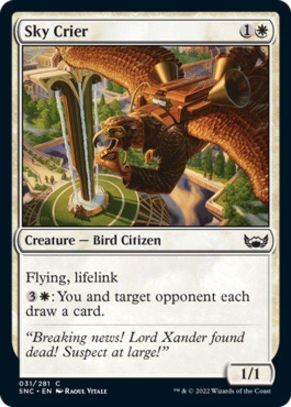Sky Crier - Streets of New Capenna - English - NM - MTG