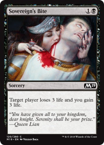 Sovereign's Bite - Core Set 2019 (M19) - English - NM - MTG