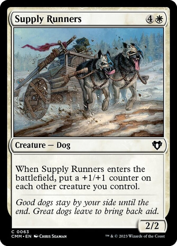 Supply Runners - Commander Masters - English - NM - MTG