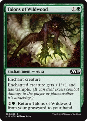 Talons of Wildwood - Core Set 2019 (M19) - English - NM - MTG