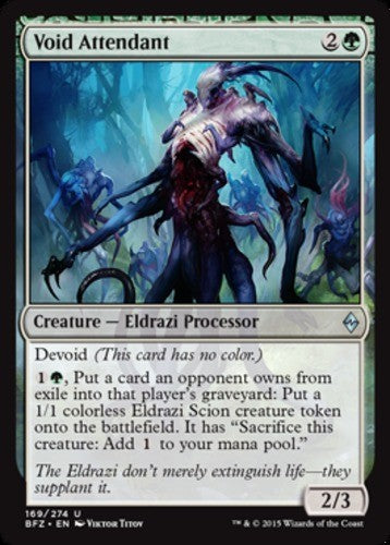Void Attendant - Battle for Zendikar - English - NM - MTG