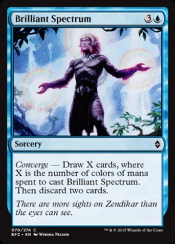 Brilliant Spectrum - Battle for Zendikar - English - NM - MTG