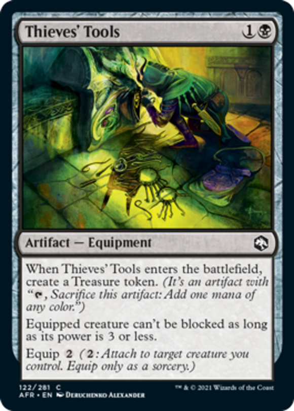 Thieves' Tools - Forgotten Realms - English - NM - MTG
