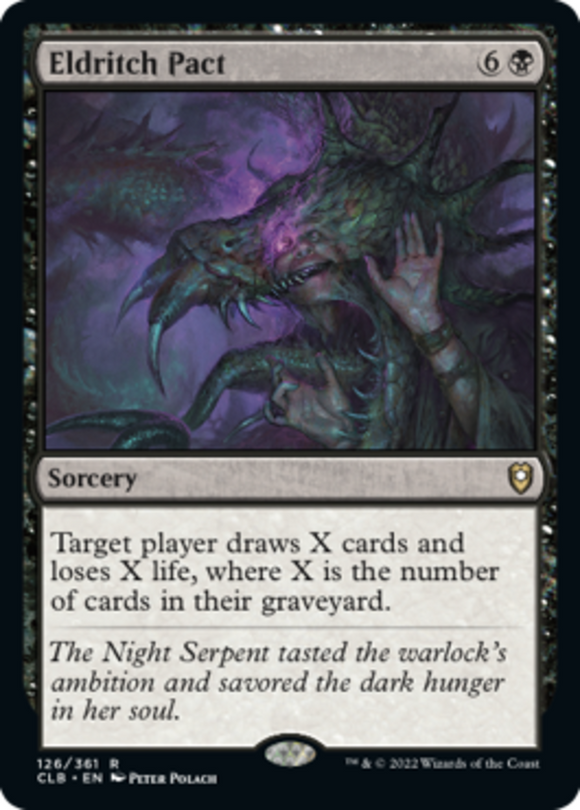 Eldritch Pact - Battle for Baldur's Gate - English - NM - MTG