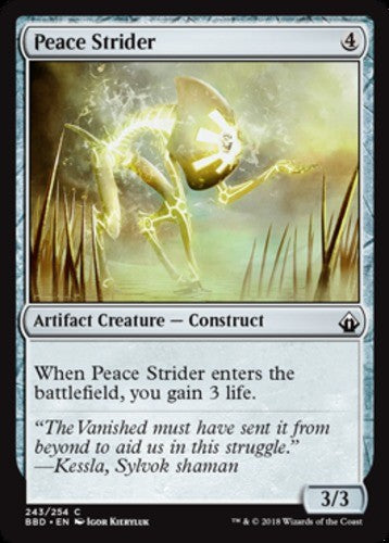 Peace Strider - Battlebond - English - NM - MTG